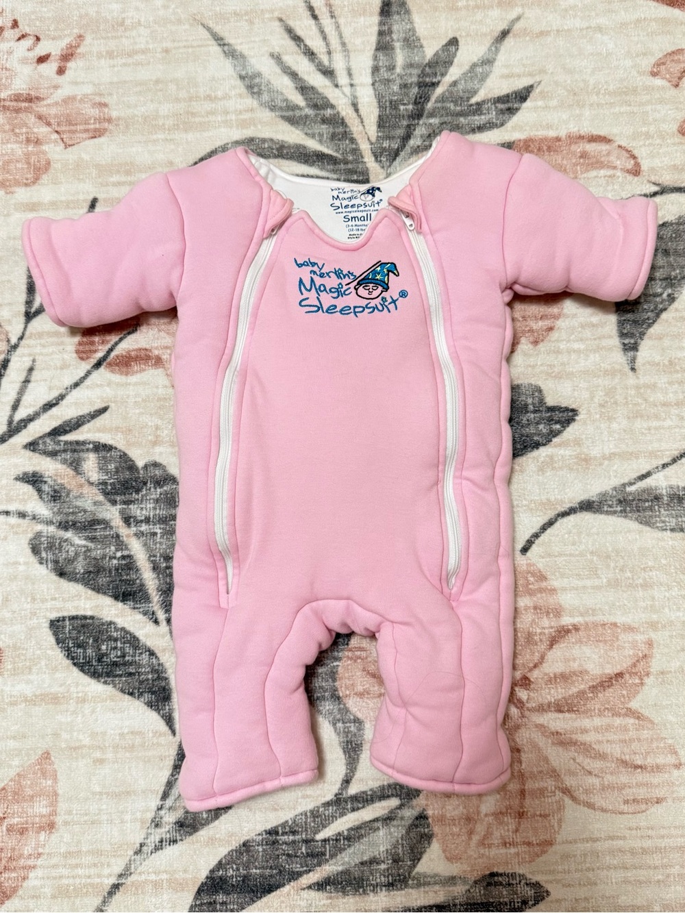 Magic Sleepsuit Pink Infant Sleep Sack with Dual Zippers